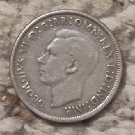  Australien 1 Florin 1944 (= 2 Schilling) SILBER, George VI.   