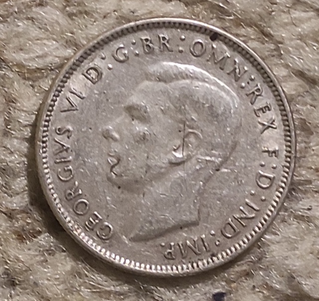  Australien 1 Florin 1942 (= 2 Schilling) SILBER, George VI.   