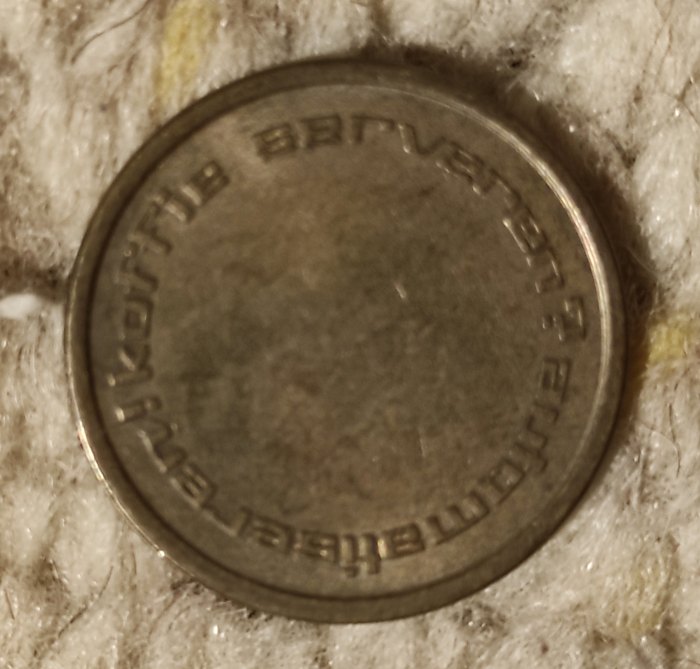  z18: Niederländischer Token für Kaffeeautomat Holland Automatic   