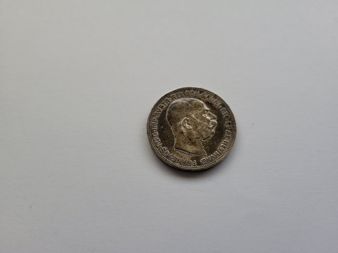  2 Kronen 1912 silber 8,35g fein Kronenwährung Österreich Franz Joseph I. Spittalgold9800 (1281)   