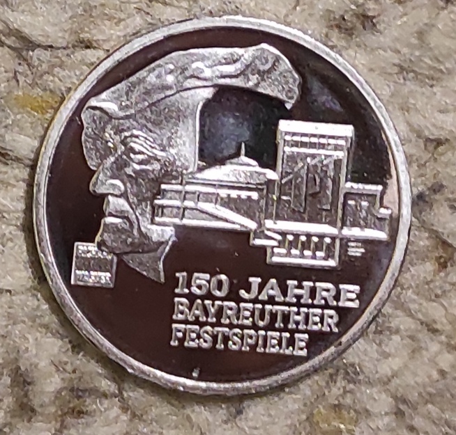  Seutschland 35 Euro 2026, SILBER, 150 Jahre Richard Wagner-Festspiele Bayreuth   