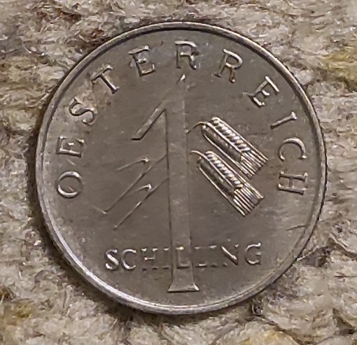 e287: Österreich 1 Schilling 1934   