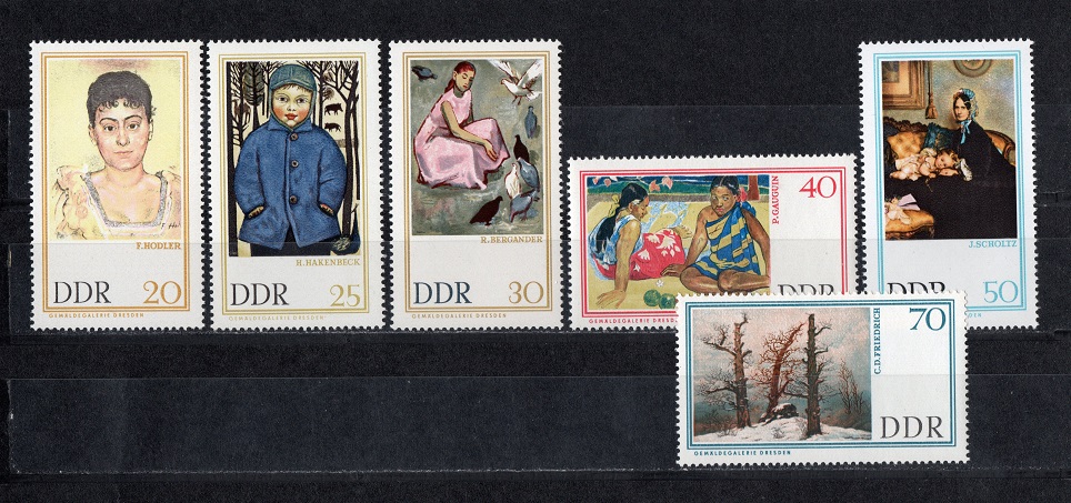  DDR 1967 Mi. 1262-1267 Kompl.-Satz **Postfrisch   