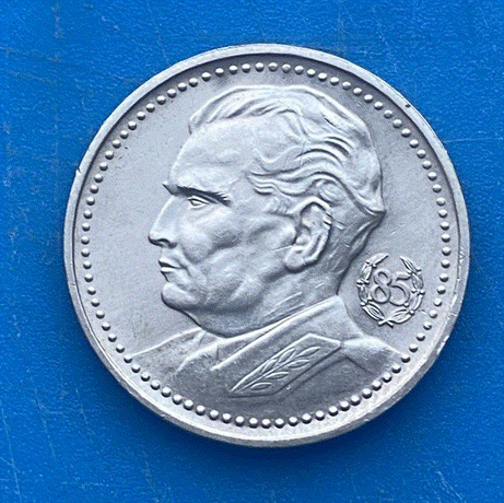  SILBER - Jugoslawien 200 Dinara 1977 Josip Broz Tito 85. Geburtstag   