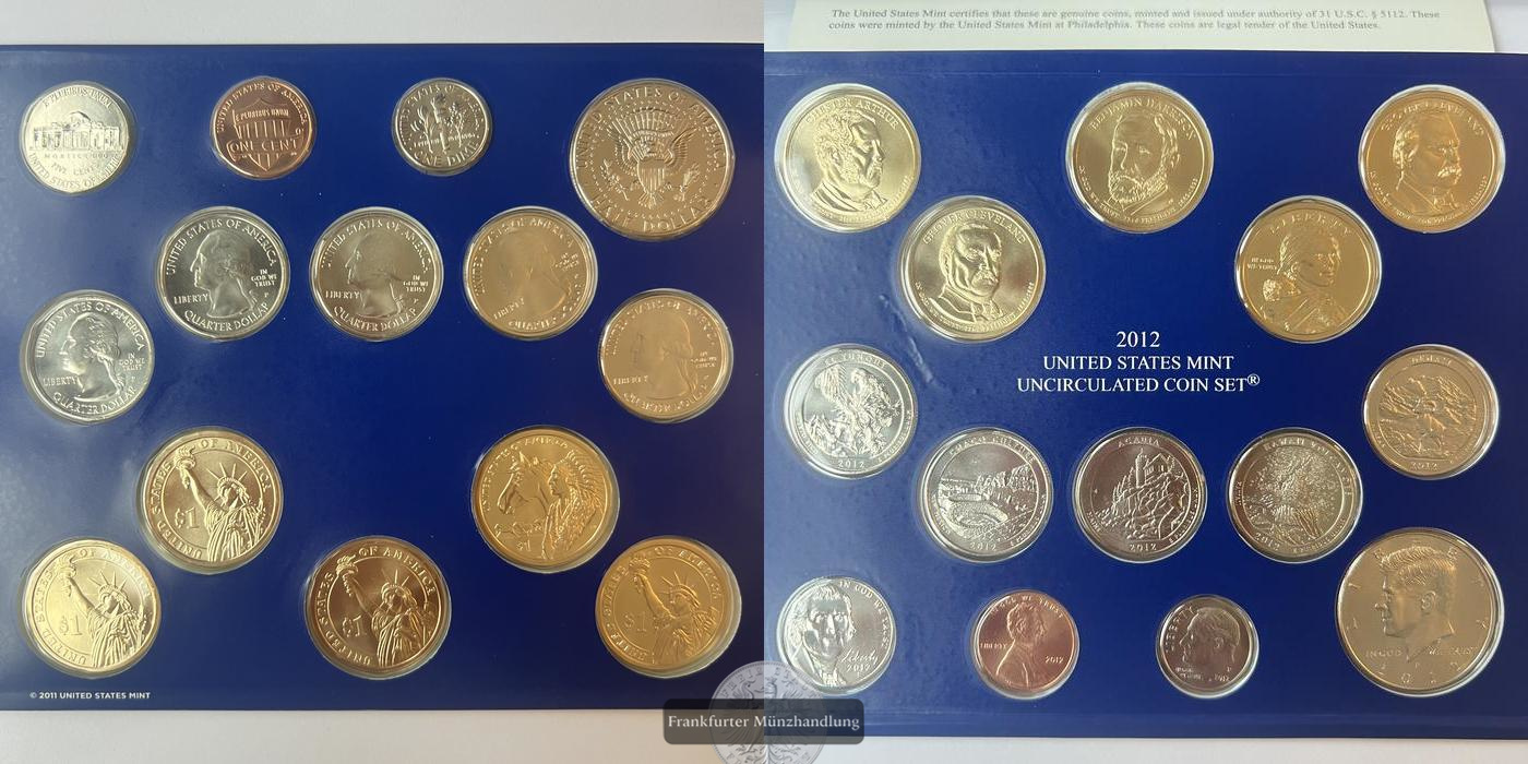  Lot: USA 2011 Philadelphia Coin set FM-Frankfurt   