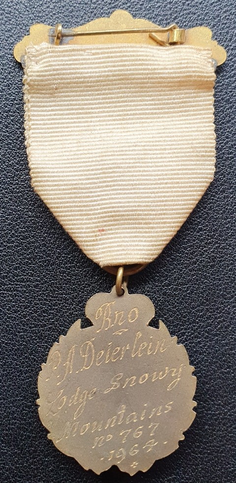  R.A.O.B. – G.A.B. Grand Australian Banner – Historischer Orden 1964 – Känguru – Australien   