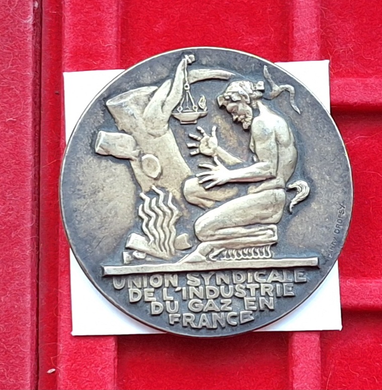  Frankreich Plakette ohne Jahr - Bronze   