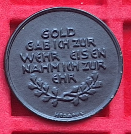  Deutschland 1916 GOLD GAB ICH   