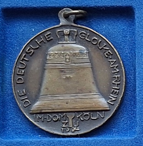  Deutschland 1924 tragbare Medaille Bronze   
