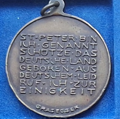  Deutschland 1924 tragbare Medaille Bronze   