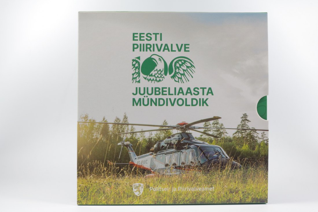  Estland 2022 Kursmünzensatz - KMS - 100 Jahre Grenzschutz   