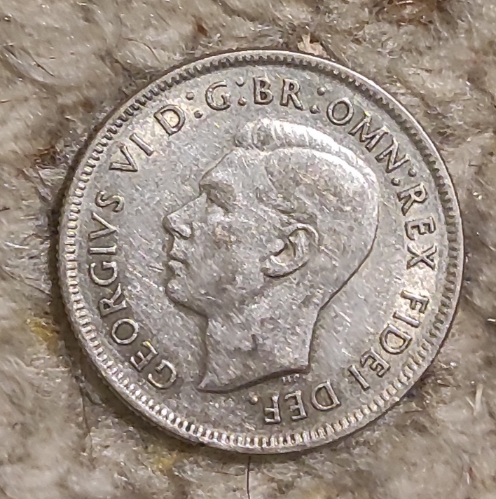  Australien 1 Florin 1951, SILBER, Föderation   
