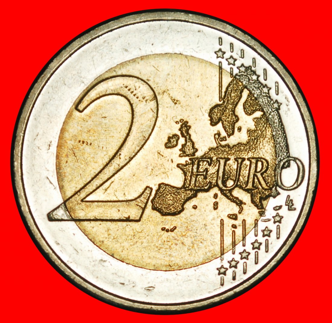  Ⰺ SAXONY-ANHALT: GERMANY ★2 EUROS 2021F BADEN-★NON-PHALLIC 2007-2026! DIE I!★LOW START ★ NO RESERVE!   