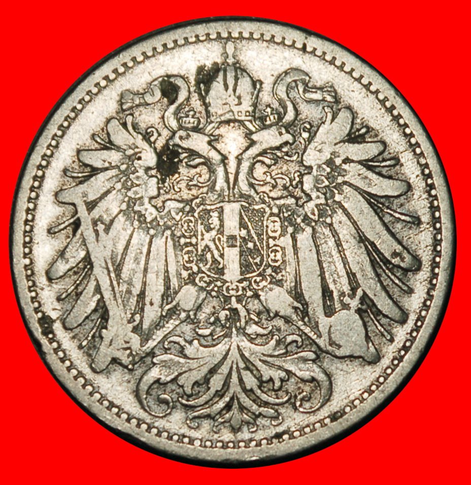  Ⰺ ADLER (1892-1911):ÖSTERREICH★20 HELLER 1894! Franz Joseph I. (1848-1916) STEMPEL I★OHNE VORBEHALT!   