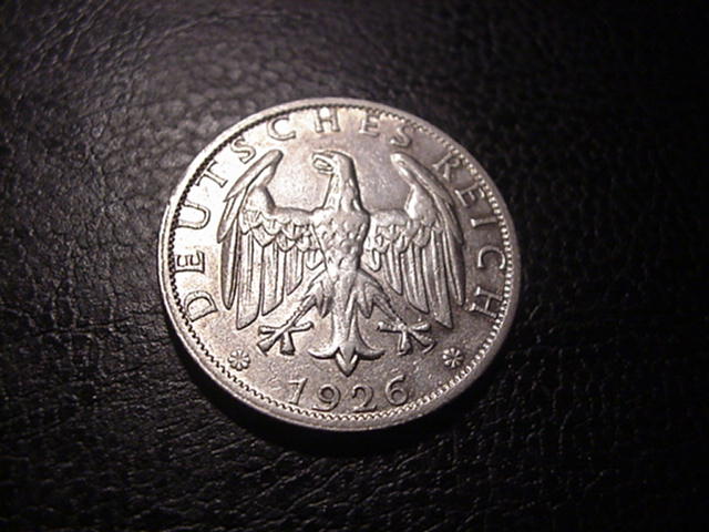  Weimarer Republik 2 Reichsmark 1926 A   