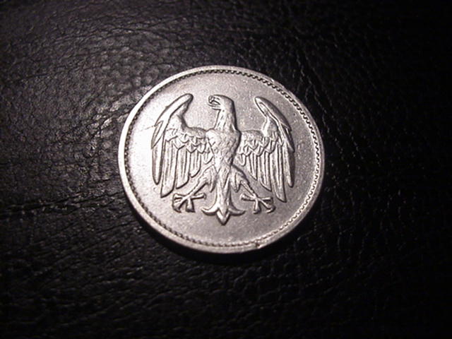  Weimarer Republik 1 Mark 1925 D   