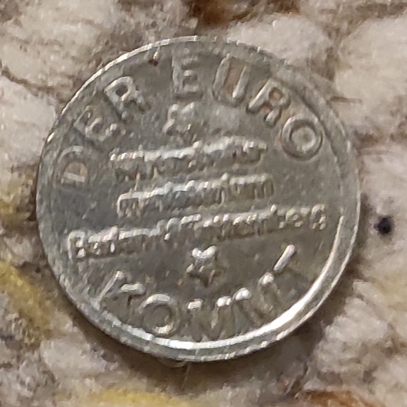  z103: Token: Der Euro kommt: 1 Euro Wirtschaftsministerium Baden-Württemberg   