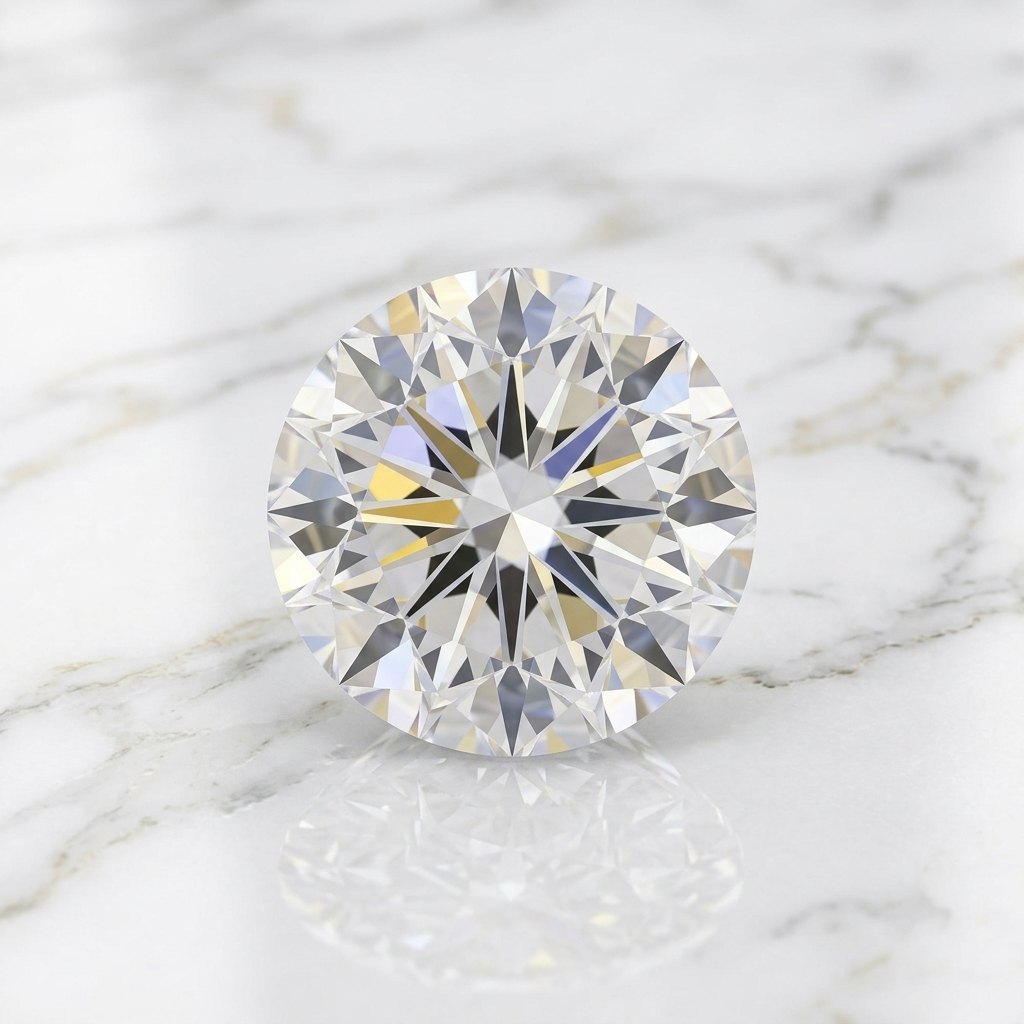  4.00ct Round Lab Grown Diamond IGI   