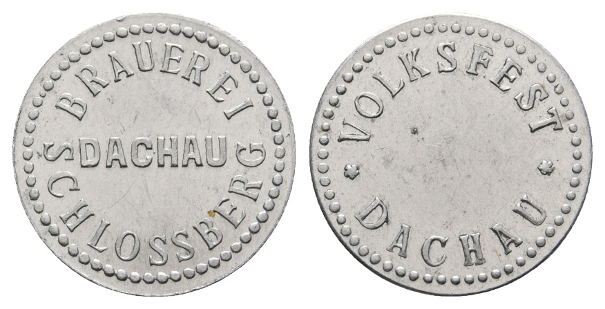  Bayern; Dachau; Brauerei Schlossberg Dachau; Volksfest Dachau; Menzel 4790.2   