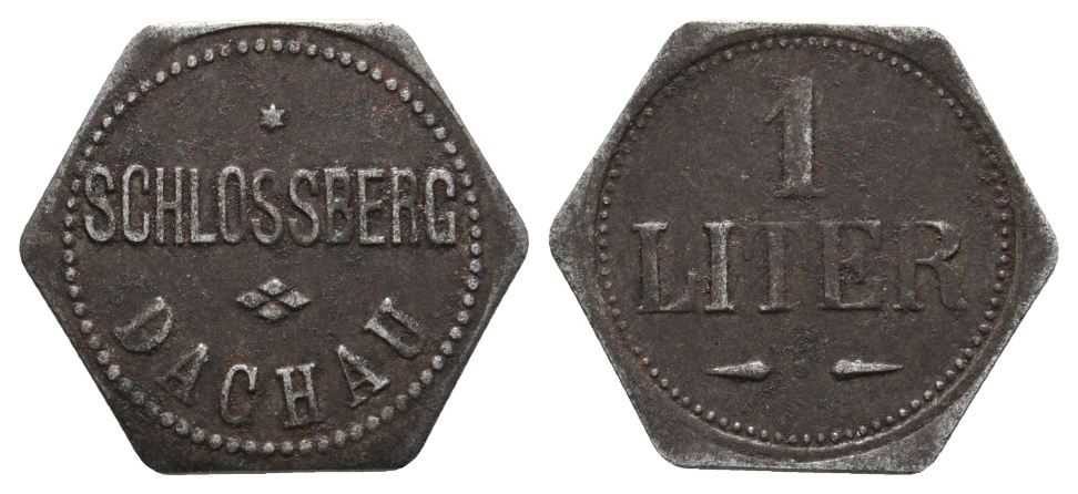  Bayern; Dachau; Schlossberg Dachau; 1 Liter; Menzel 4796 Variante   