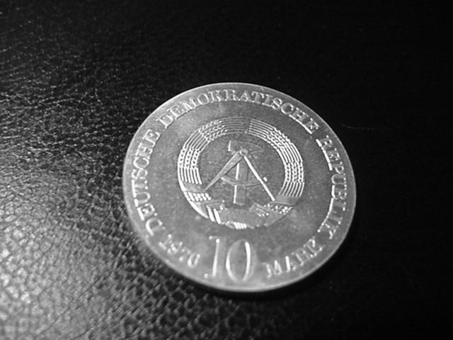  DDR Zum 150. Todestag v.Carl Maria v.Weber 10 Mark 1976   