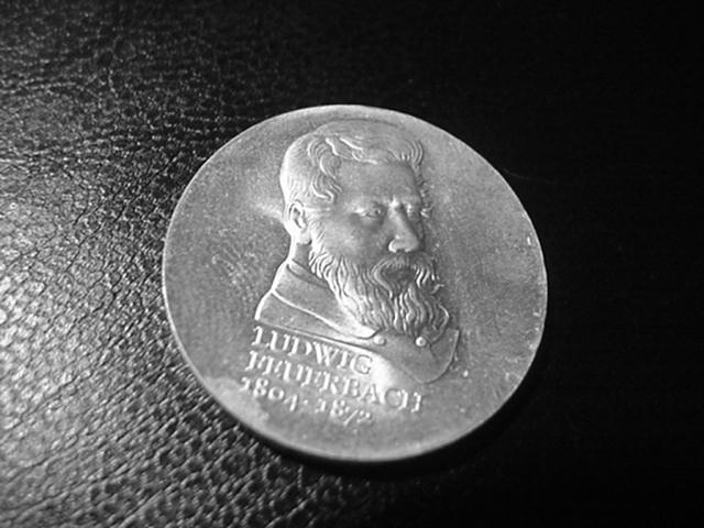 DDR Zum 175. Geburtstag v. Ludwig Feuerbach 10 Mark 1979