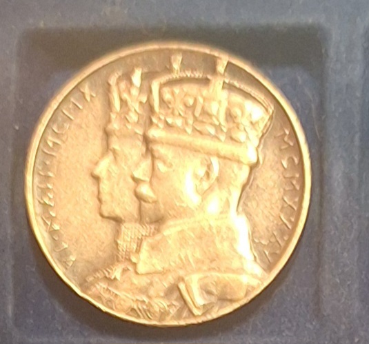  Südafrika Commonwealth 1935 silbernes Thronjubiläum Medaille der Münze Pretoria   