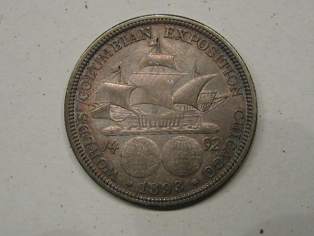 USA 1/2 Dollar 1893 Silber