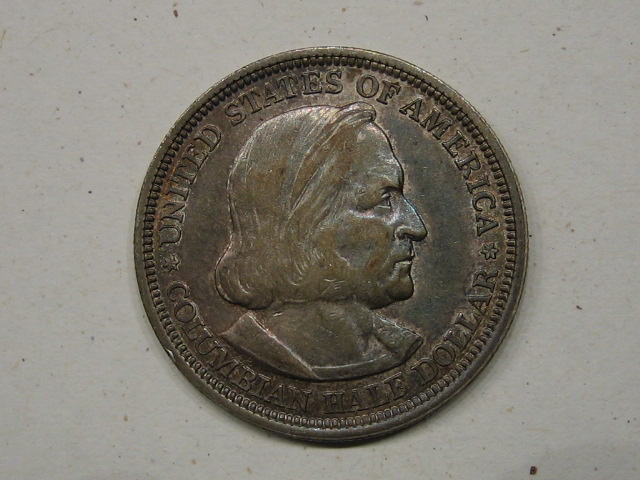  USA 1/2 Dollar 1893 Silber   