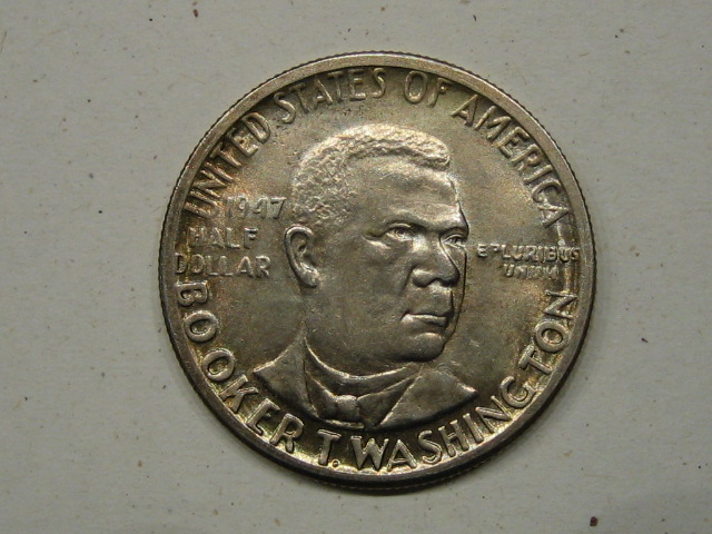 USA 1/2 Dollar 1947 Silber