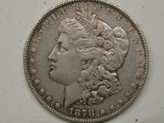 USA 1 Morgan Dollar 1878 Silber