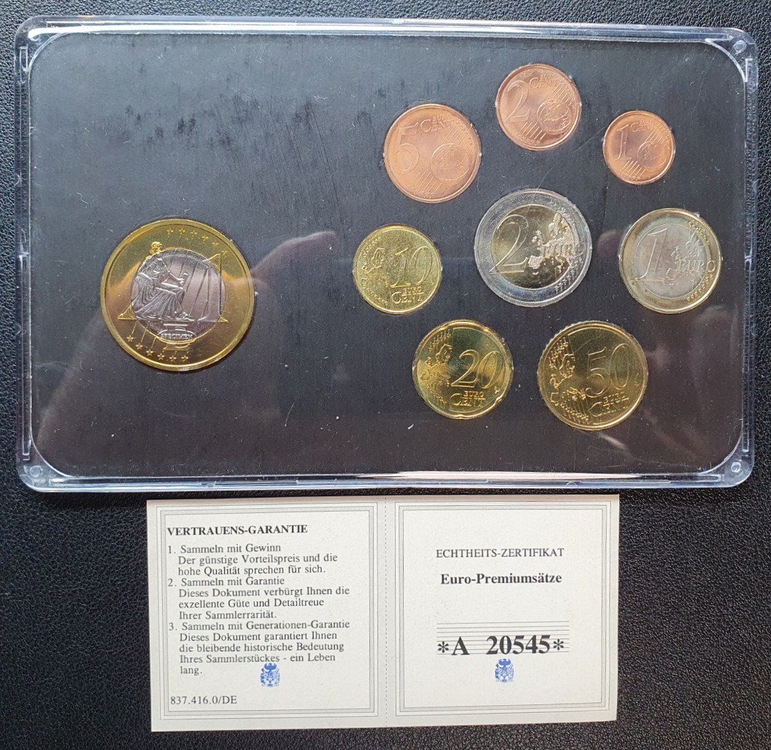  Malta Euro Premiumsatz 2008 im Hardcover mit Echtheits- Zertifikat   
