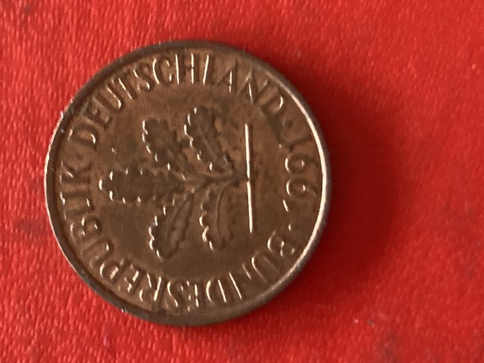  Münze Münzen Umlaufmünze Deutschland BRD 2 Pfennig 1991 Münzzeichen D   