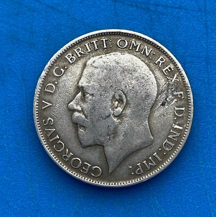  SILBER - Großbritannien 1 Florin (Two Shillings) 1922 Georg V.   
