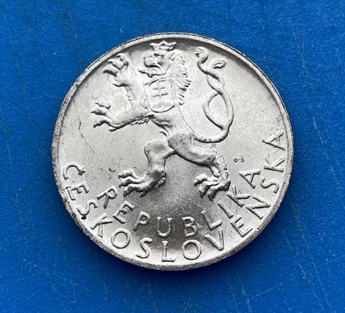  Tschechoslowakei 50 Kronen  1947 |  Slowakischer Nationalaufstand   