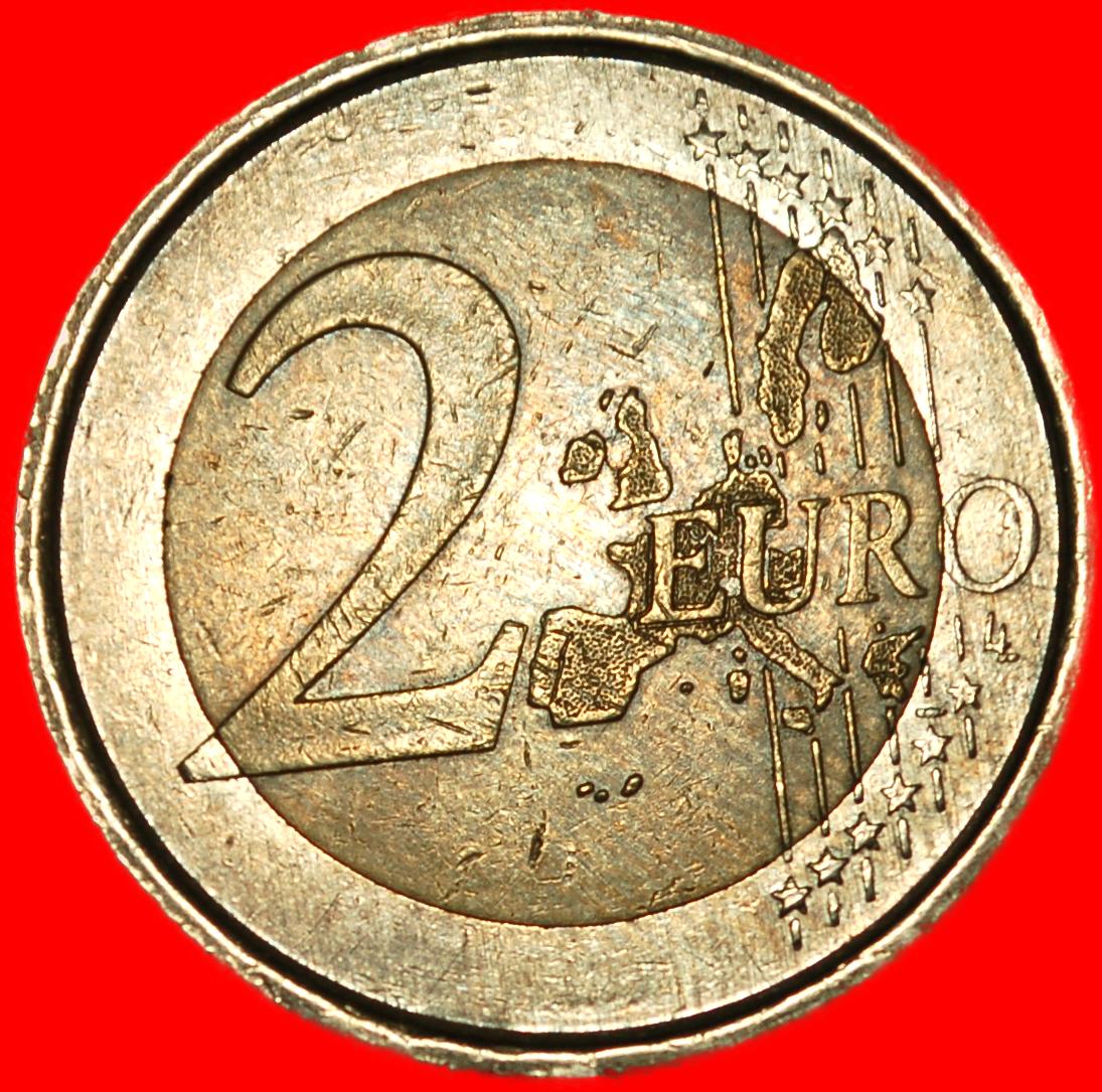  Ⰺ JUAN CARLOS I (1975-2014): SPAIN ★ 2 EUROS 1605-2005 DON QUIXOTE! ★LOW START★NO RESERVE!   