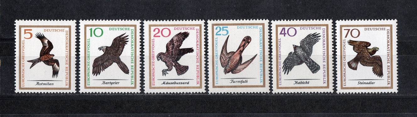  DDR 1965 Mi. 1147-1152 Kompl.-Satz **Postfrisch/ Mi 6,- EUR   