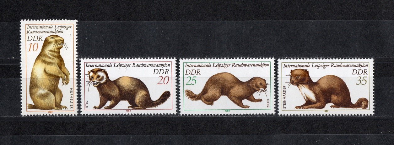  DDR 1982 Mi. 2677-2680 Komplett-Satz **Postfrisch   