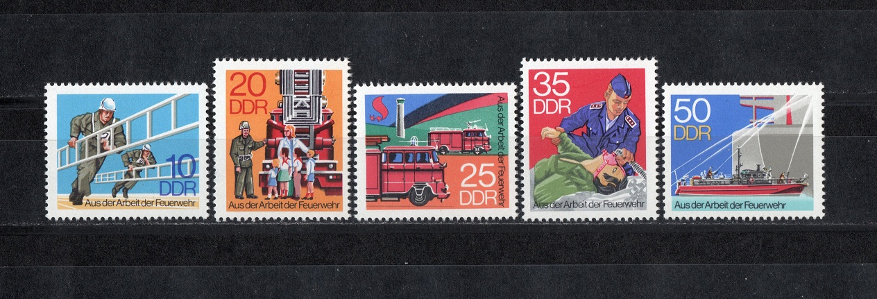  DDR 1977 Mi 2276-2280 Kompl.Satz **Postfrisch   