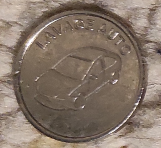  z112: Frankreich Autowaschmarke Token   