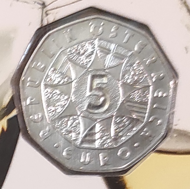  Österreich 5 Euro 2015, SILBER, Neujahr - Operette Die Fledermaus   