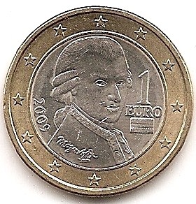  Österreich 1 Euro 2009 #108   