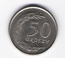  Polen 50 Groszy K-N 1992 Schön Nr.287   