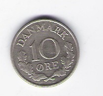  Dänemark 10 Öre 1969 K-N Schön Nr.68 (D1/267)   