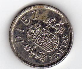  10 Pesetas 1983   