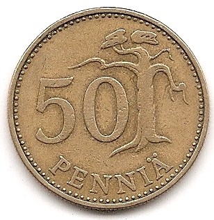  Finnland 50 Pennia 1963 #239   