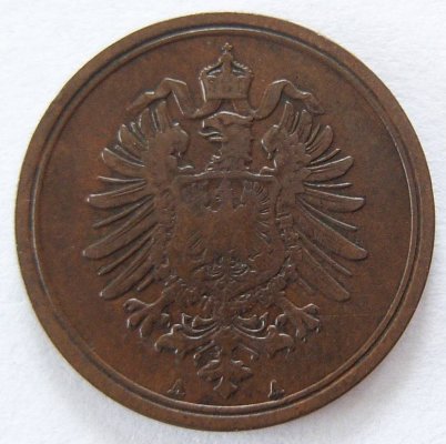  Deutsches Reich 1 Pfennig 1876 A Kupfer ss   