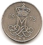  Dänemark 10 Ore 1975 #221   