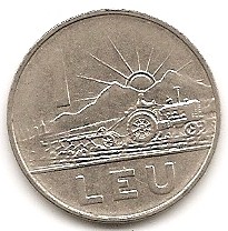  Rumänien 1 Leu 1966 #93   