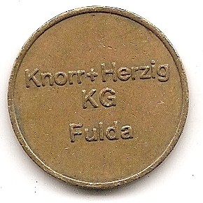  Waschmarke Knorr Herzig / Fulda #27   